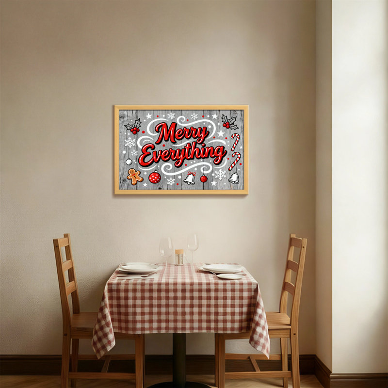 Motif de Noël «Christmas Merry»