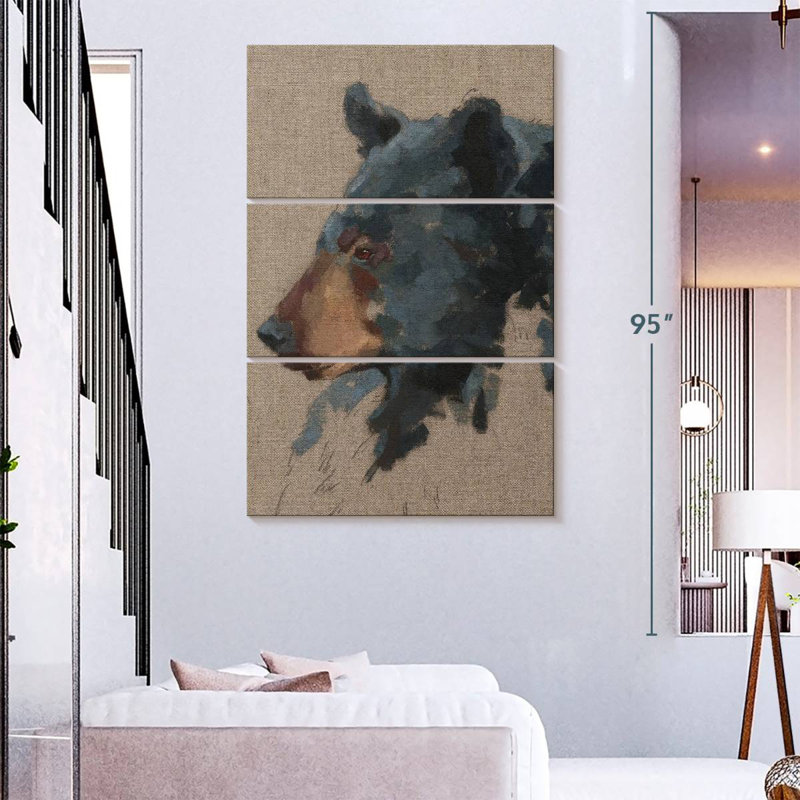 Brampt Big Bear I, 74" H x 48" W