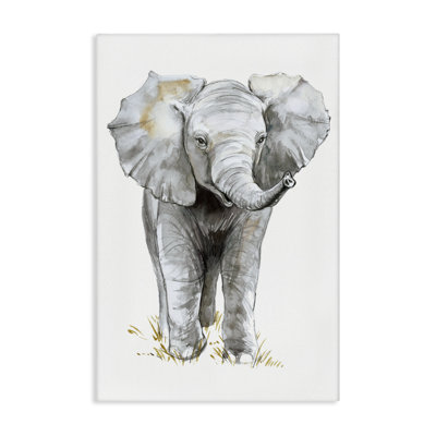 «Baby Elephant Simple Canvas», conception par Elena Markelova