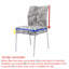 Microfibre/Microsuede Box Cushion Dining Chair Slipcover