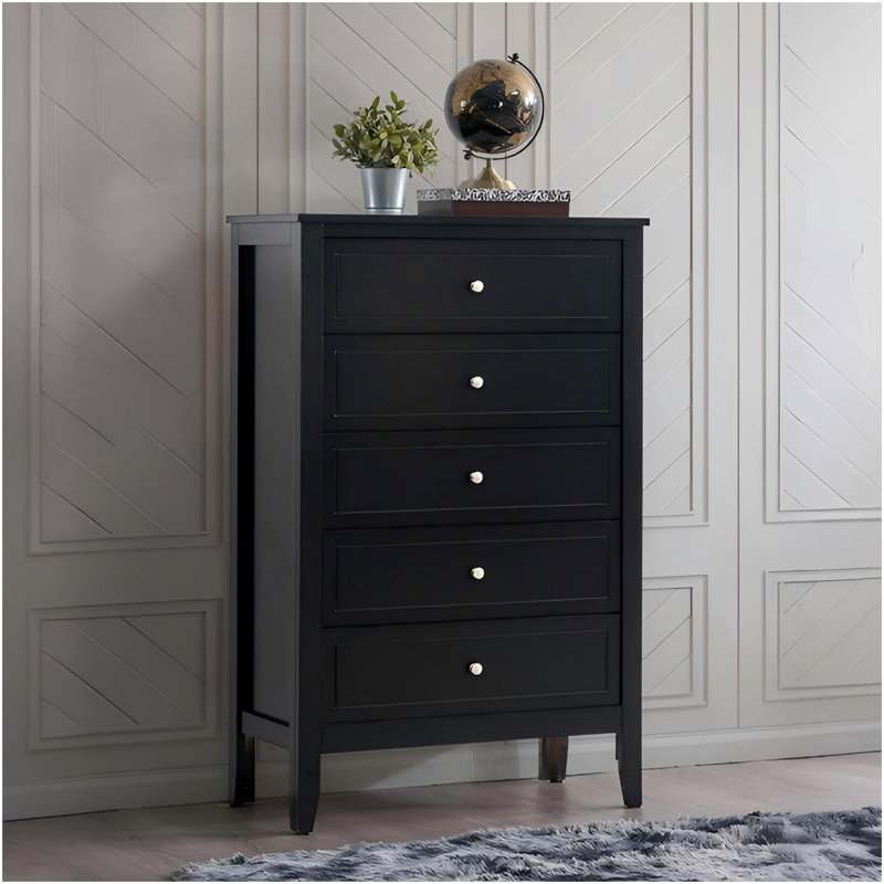 Commode Daniel G1313-CH-50, noir, Noir