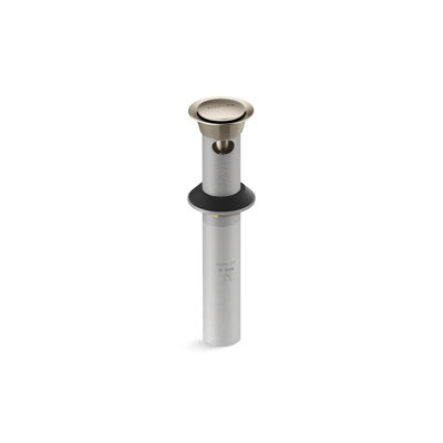 Clicker Drain With Overflow