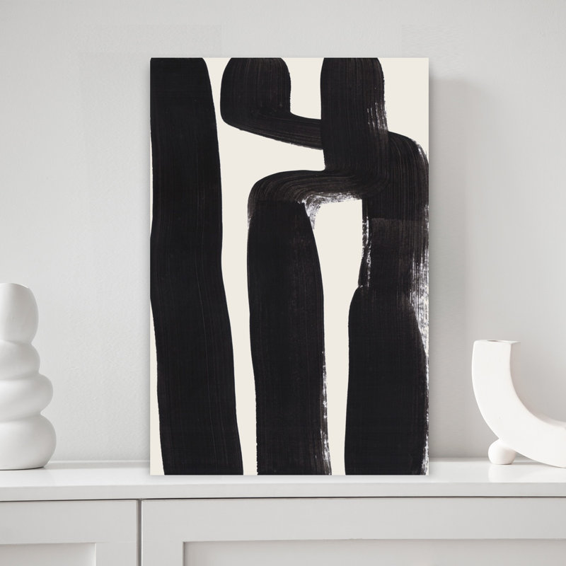 Art contemporain contemporain abstrait, H 18 po x l 12 po