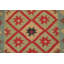 Tapis à motif géométrique oriental All-Over Kilim 3 x 5