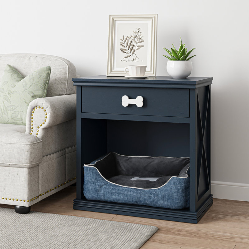 Glenora Oversized Nightstand with Washable Pet Bed Sofa Included