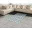 Tapis décoratif floral à haute densité en fibres de polyester-42030384