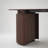 Oval 44" to 132" Extendable Dining Table with Removeable Leaf and Hidden Caster