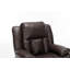 Fauteuil inclinable électrique de massage, fauteuil inclinable en cuir PU-1589176971