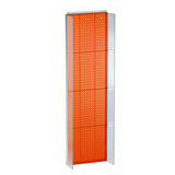13.5"W x 60"H Pegboard Powerwing Display