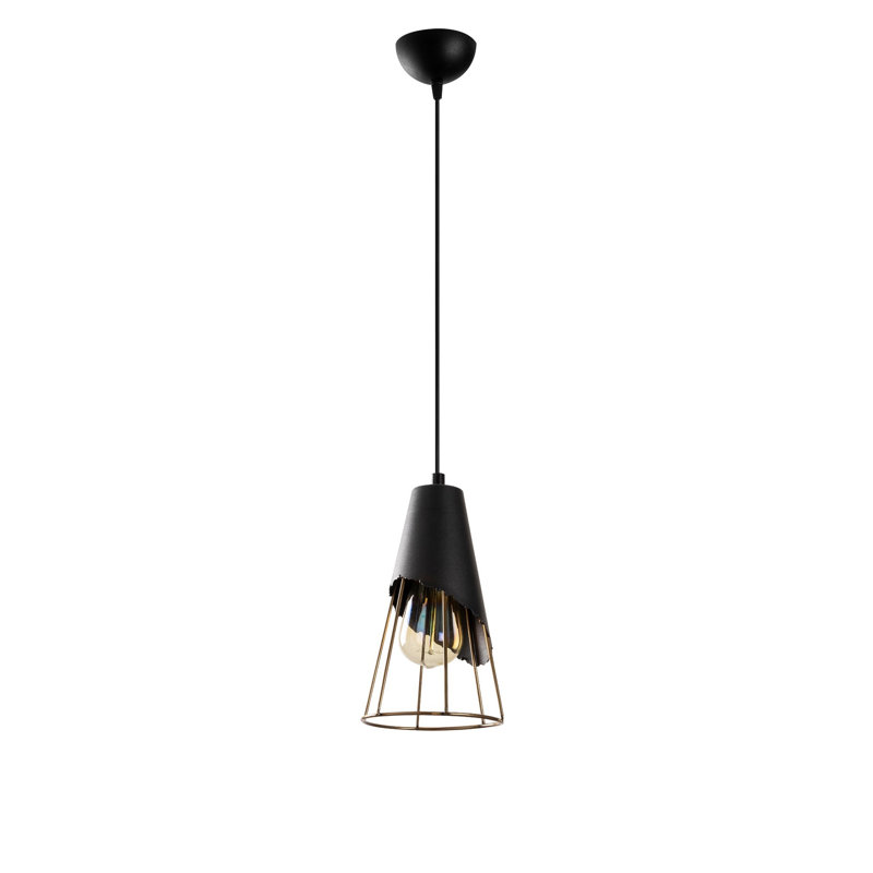 Luminaire suspendu conique à 1 lumière Express