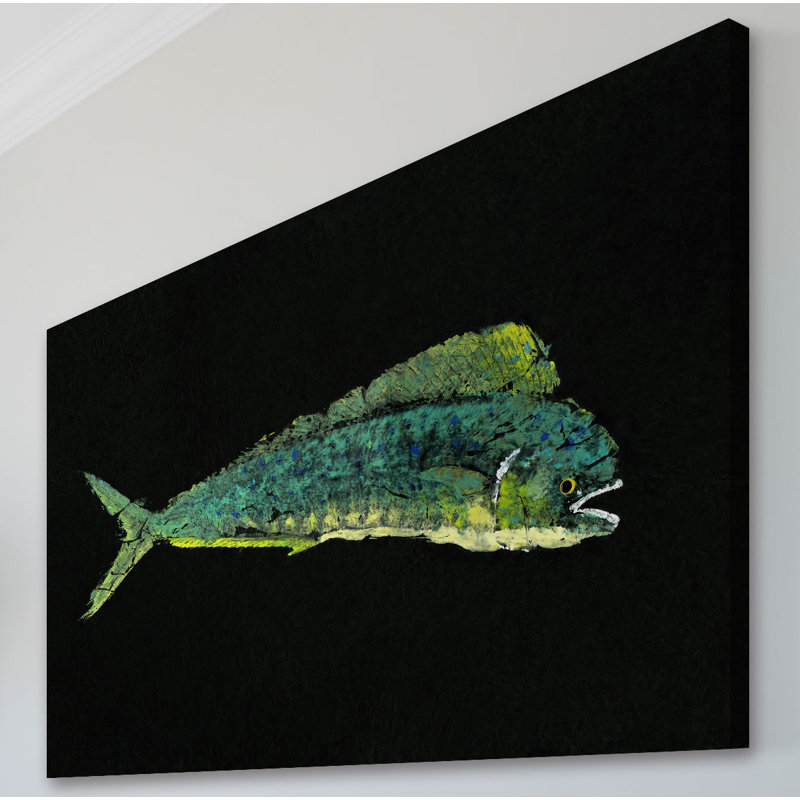 Dorado 1 Piece Wrapped Canvas Painting, 61cm H x 91cm W x 3.81cm D