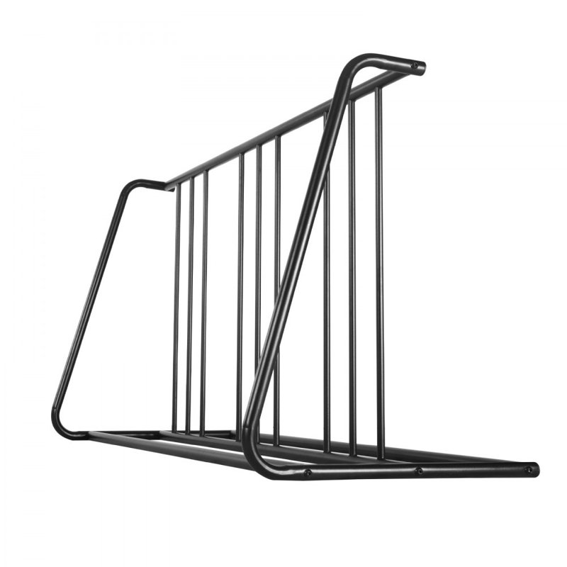 Support à vélos de plancher pour support à vélos de 3 pouces de largeur avec support à vélos d'une capacité de 6 vélos