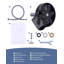 Laveur de bouteilles en verre pour lavabo-93455060