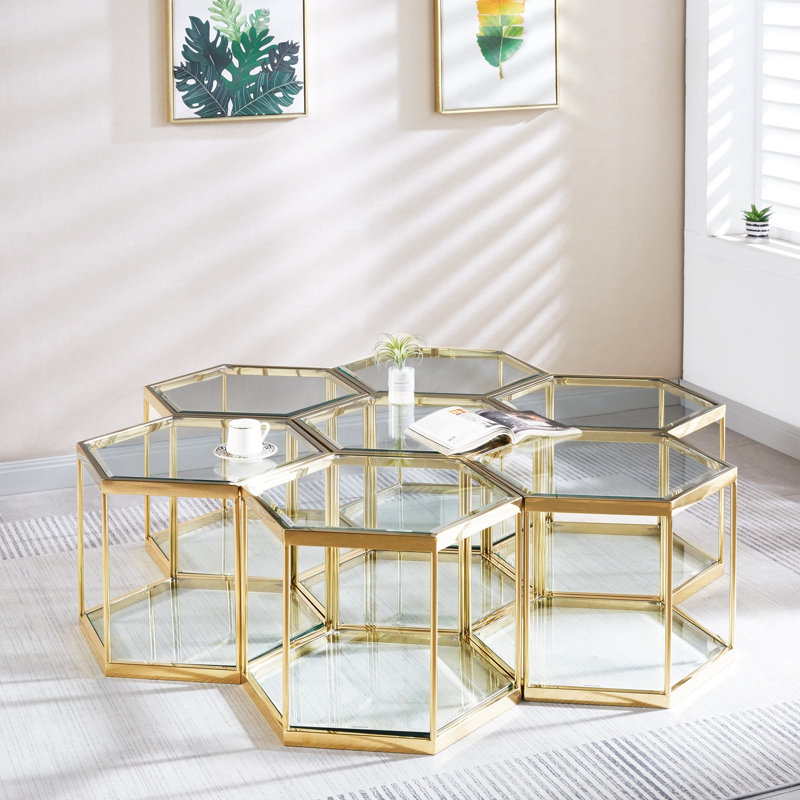 Table basse Dolph, Or