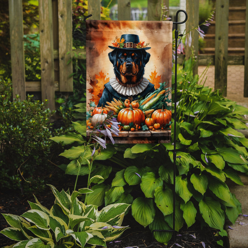 Drapeau du jardin de l'Action de grâce, Rottweiler