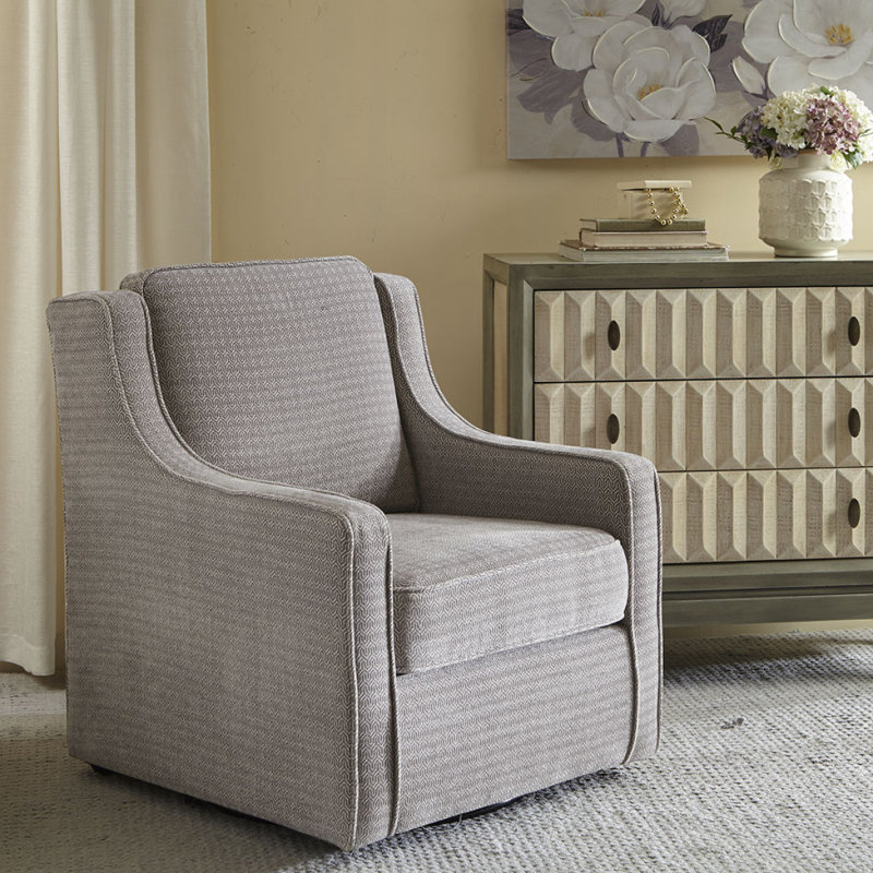 Fauteuil pivotant Harris, Grey