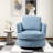 Ottelia 32'' Wide Slipcovered Swivel Barrel Chair-1629519177