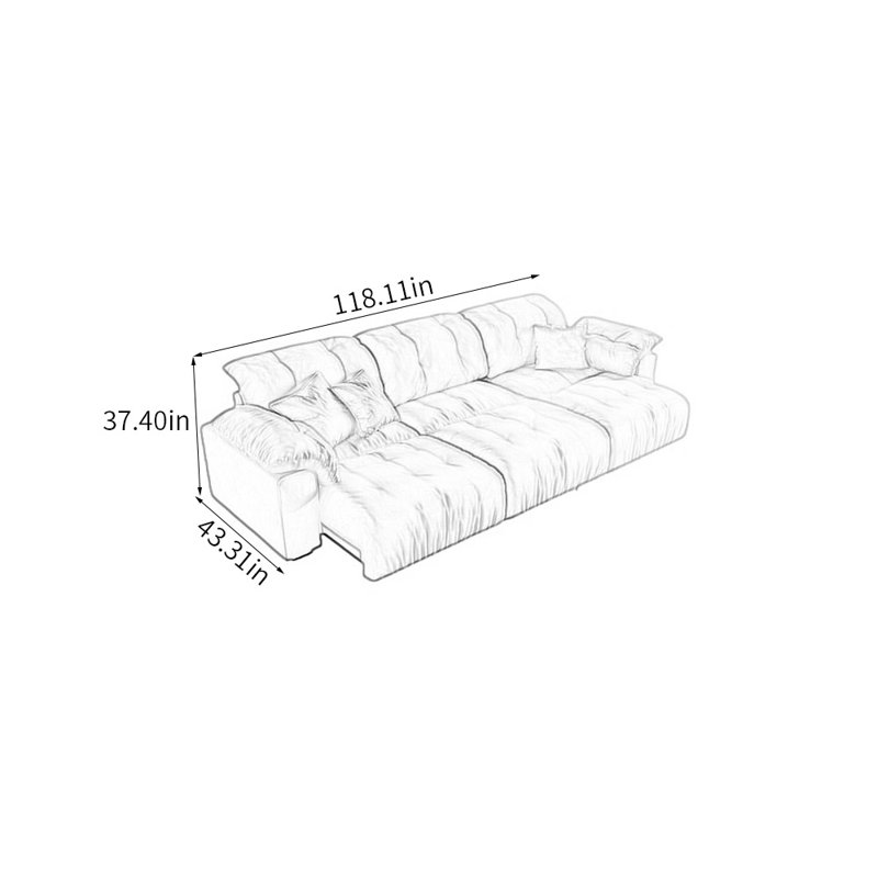 Electrically retractable multi-functional sofa bed