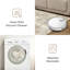 Tapis lavable moderne abstrait or grisâtre-743052118-760678849