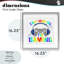 Rainbow Can Hear Hear You Gaming, impression sous verre encadrée, conception de Kim Allen-696837248-696837276