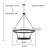 Adriana 20 - Light Steel Dimmable Wagon Wheel Chandelier-1464684555