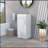 Madrid Bathroom Vanity In Melamine With 1 Door
