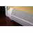 Baseboarders Elliptus Galvanized Steel Easy Slip-on Baseboard Heater Cover Set - White | Heater Cover and Endcaps Included-81679871
