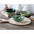 NATURE COLLECTION 16 Piece Porcelain China Dinnerware Set - Service for 4