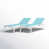 White/Turquoise