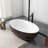 67 Inch Freestanding Solid Surface Soaking Bathtub For Bathroom-119338722