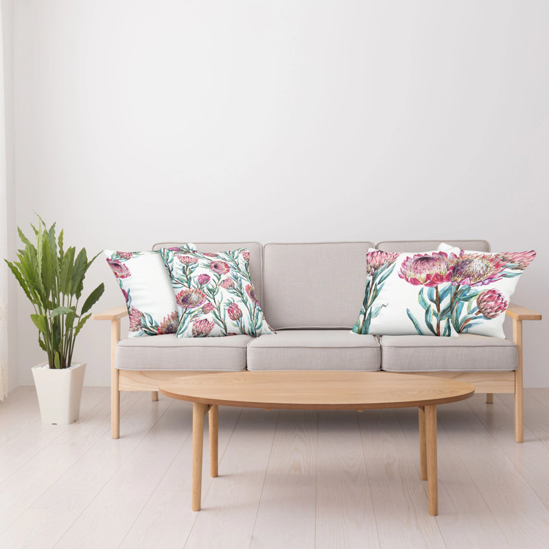 Ensemble de housse de coussin 4 pièces, 16" x 16"
