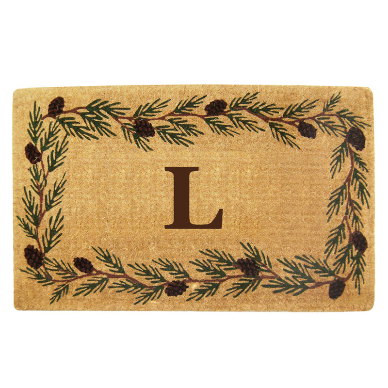 Tapis de porte antidérapant pour l'extérieur, L 22 po x L 36 po, L