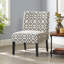 Chaise d'appoint rembourrée