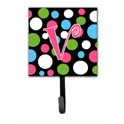 Crochet mural polkadot monogramme