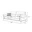Causeuse-coussin standard en cuir véritable vert-611843534