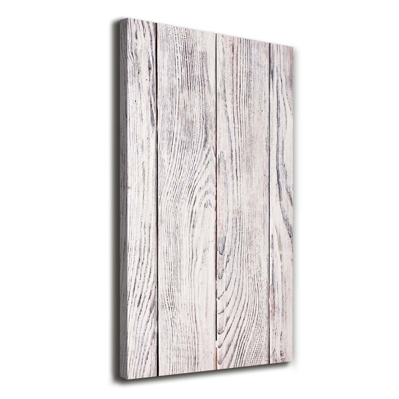 Wooden Wall - Wrapped Canvas Print