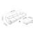 Italian Style Simple Modern Living Room Sofa