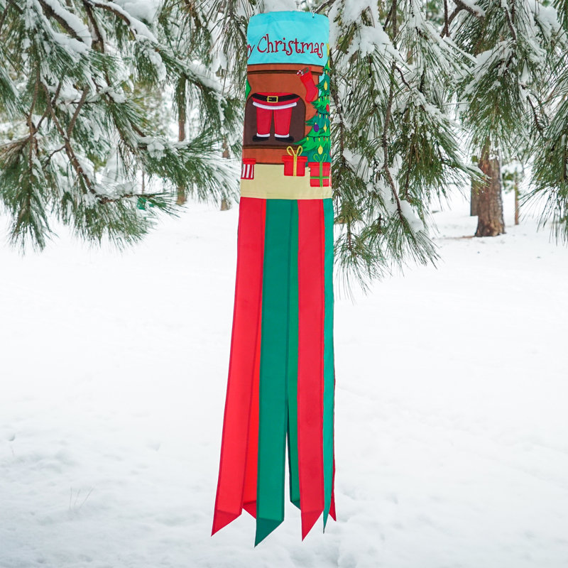Merry Christmas 40" Windsock