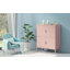 40 Inches High Metal Storage Locker with 4 Doors, Ventilated Design for Home and Office Use