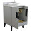 Ensemble de meuble-lavabo simple 25 po Palo-86901501