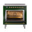 ILVE Nostalgie II Noblesse 36 po à induction, éléments à induction (porte vitrée)-874508713