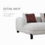 Upholstered 71 " Boucle L-Shaped Sectional