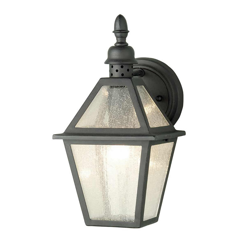 Westward Ho! Black Outdoor Wall Lantern