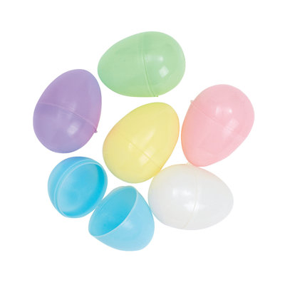 Bulk Pastel Plastic Easter Eggs - 144 Pc. - Party Supplies - 144 Pieces