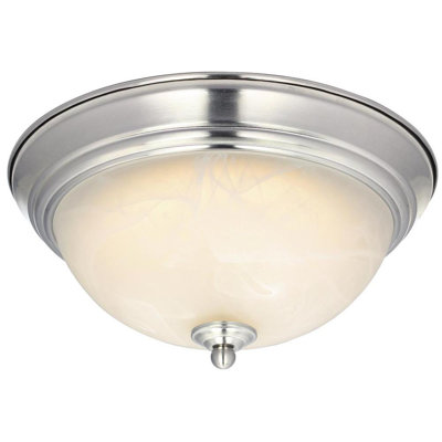 Morse Glass LED Flush Mount