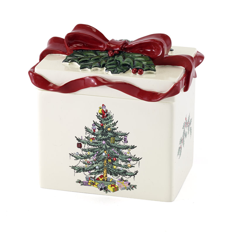 Spode Tree Storage Jar