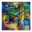 Color Fusion VI - Horloge murale moderne-1837365668