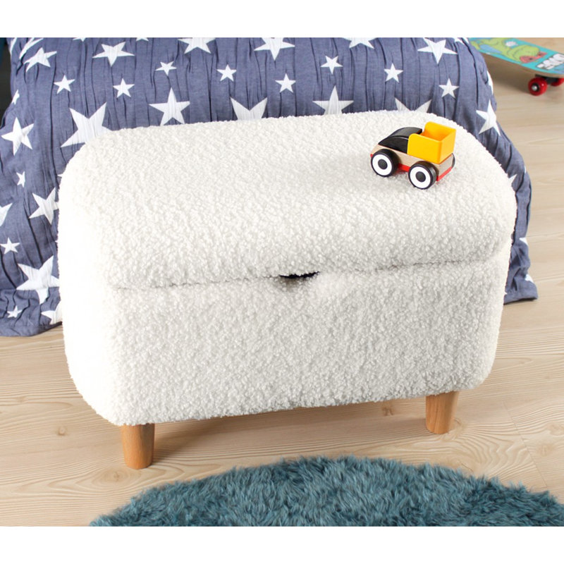 Iley 61cm Wide Oval Solid Colour Cocktail Ottoman