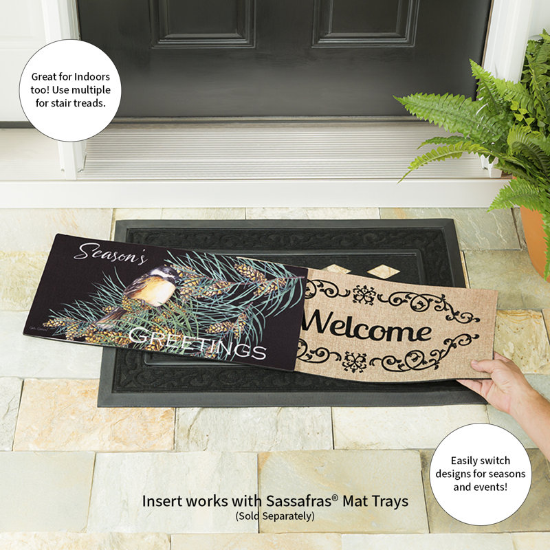 Tapis de table Season's Greeting Bird Sassafras