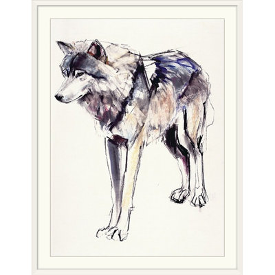 Yusef " Alpha (Mixed Media On Paper) " by Mark Adlington